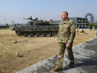 President Ilham Aliyev attended opening of Military Trophy Park in Baku - UPDATED