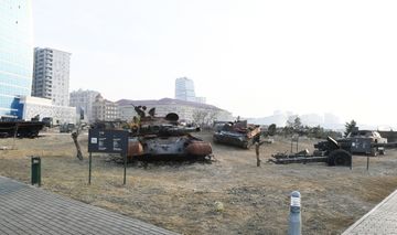 President Ilham Aliyev attended opening of Military Trophy Park in Baku - UPDATED