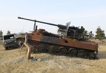 President Ilham Aliyev attended opening of Military Trophy Park in Baku - UPDATED