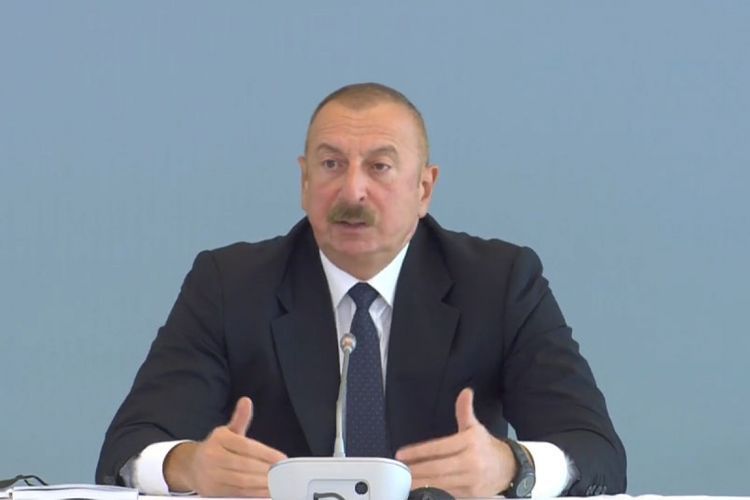 Президент Азербайджана: Режим в Армении не хотел, чтобы иностранцы видели разрушения и ненависть к азербайджанцам