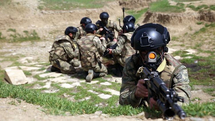 В миротворческих подразделениях азербайджанской армии проведены учебные тренировки  - ВИДЕО