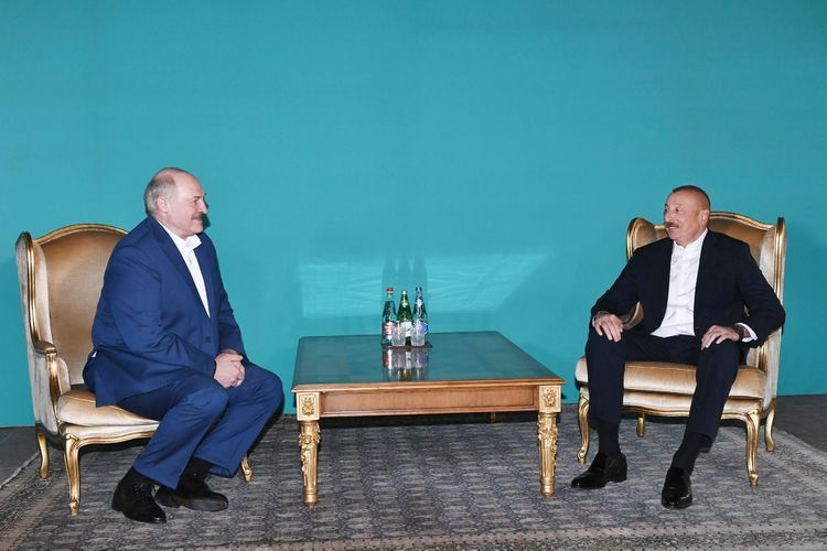 Unofficial meeting of Azerbaijani President Ilham Aliyev and Belarus President Alexander Lukashenko was held