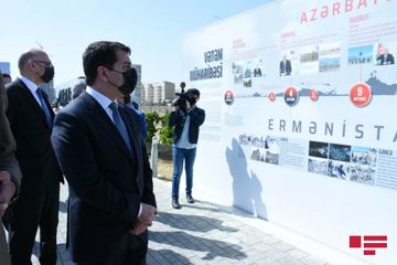 Beynəlxalq ekspertlər Bakıda Hərbi Qənimətlər Parkı ilə tanış olublar