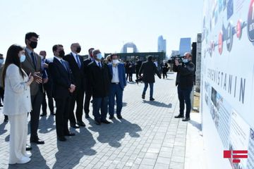 Beynəlxalq ekspertlər Bakıda Hərbi Qənimətlər Parkı ilə tanış olublar