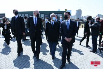 Beynəlxalq ekspertlər Bakıda Hərbi Qənimətlər Parkı ilə tanış olublar