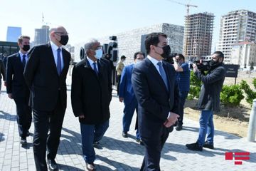 Beynəlxalq ekspertlər Bakıda Hərbi Qənimətlər Parkı ilə tanış olublar