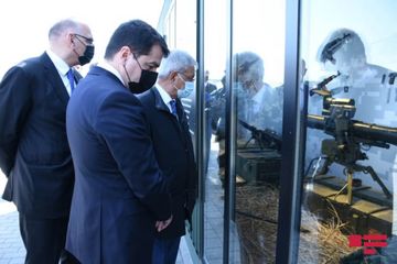 Beynəlxalq ekspertlər Bakıda Hərbi Qənimətlər Parkı ilə tanış olublar
