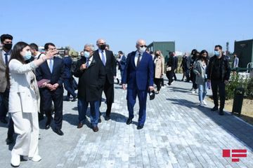 Beynəlxalq ekspertlər Bakıda Hərbi Qənimətlər Parkı ilə tanış olublar