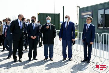 Beynəlxalq ekspertlər Bakıda Hərbi Qənimətlər Parkı ilə tanış olublar