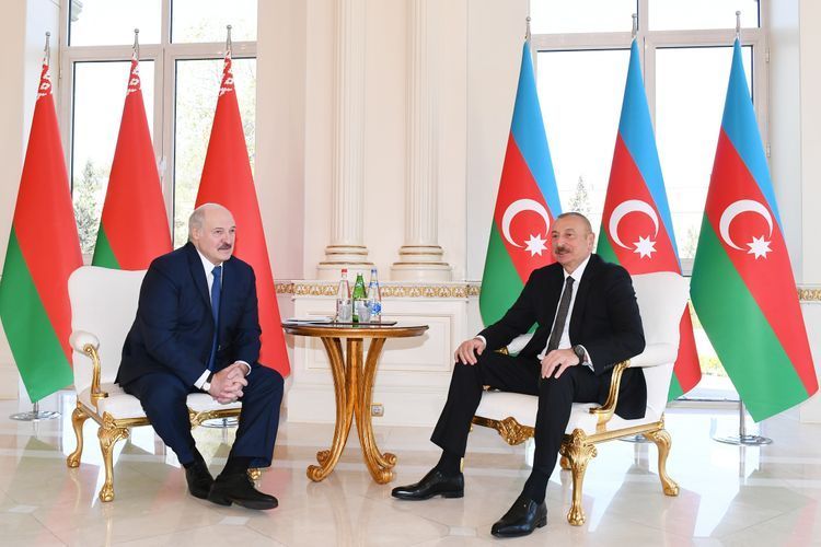Azerbaijani, Belarusian presidents met in expanded format