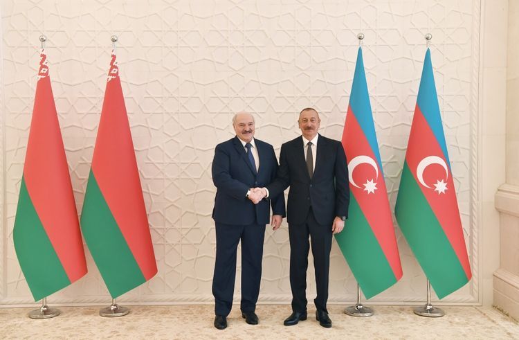 Azerbaijani, Belarus presidents made press statements - UPDATED