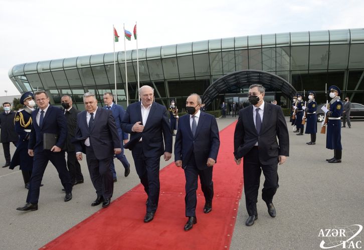 Belarus President Alexander Lukashenko completes working visit to Azerbaijan