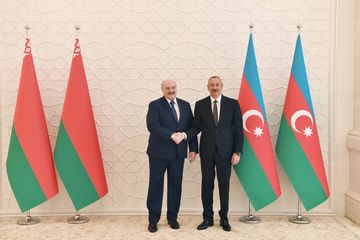 Azərbaycan və Belarus prezidentlərinin təkbətək görüşü olub - YENİLƏNİB