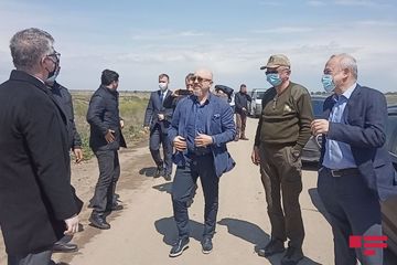 Ukrayna Baş nazirinin müavini Ağdama səfər edib - VİDEO