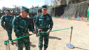 Ermənistanla sərhəddə yeni hərbi hissə fəaliyyətə başlayıb