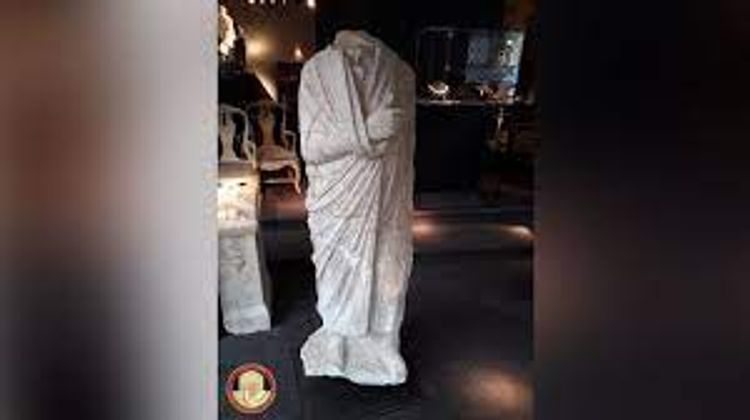 Off-duty police discover stolen Roman statue in Belgian antiques shop