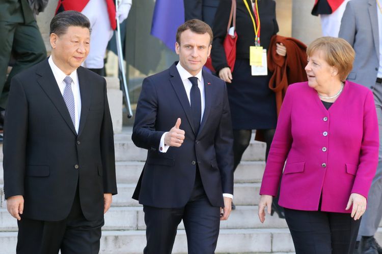 Leaders of Germany, France discuss climate policies with China