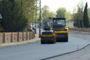 Vətən müharibəsindən sonra Tərtərdə yol infrastrukturu bərpa edilir - FOTO