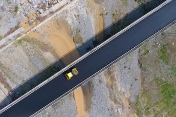 Vətən müharibəsindən sonra Tərtərdə yol infrastrukturu bərpa edilir - FOTO