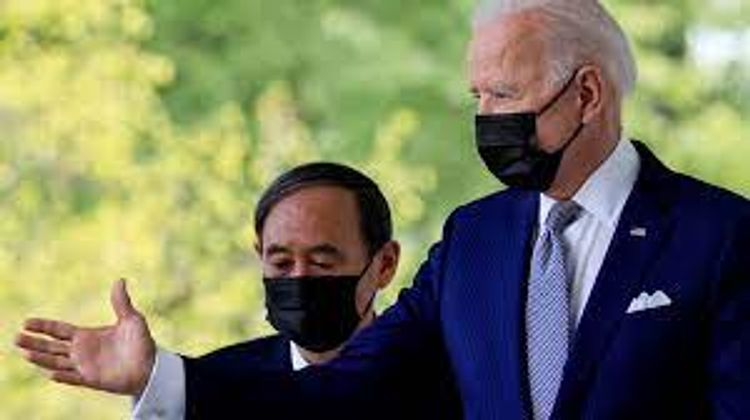 Biden and Japan’s Suga project unity against China’s assertiveness