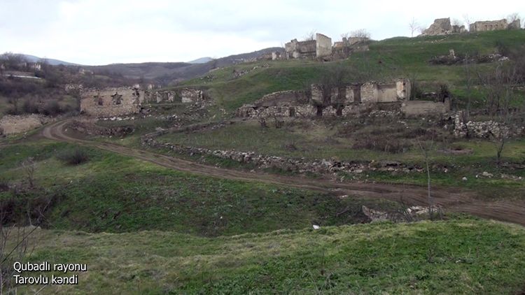 Video footage of the Tarovlu village of the Gubadli region - VIDEO
