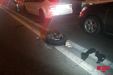 Bakıda 4 avtomobil toqquşub, 3 nəfər ağır xəsarət alıb - FOTO