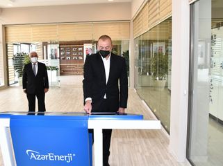 Prezident İlham Əliyev yenidən qurulan “Hövsan” və “Maştağa” yarımstansiyalarının açılışını edib  - YENİLƏNİB-1