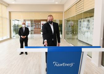 Prezident İlham Əliyev yenidən qurulan “Hövsan” və “Maştağa” yarımstansiyalarının açılışını edib  - YENİLƏNİB-1