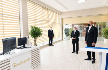 Prezident İlham Əliyev yenidən qurulan “Hövsan” və “Maştağa” yarımstansiyalarının açılışını edib  - YENİLƏNİB-1