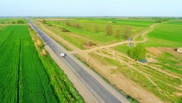 Ağcabədidə bir neçə yol yenidən qurulur - FOTO