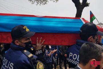 Masallıda şəhid əsgər Nurlan Əbilov dəfn edilib - FOTO - YENİLƏNİB