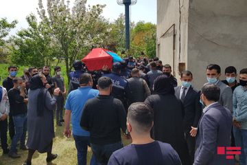 Masallıda şəhid əsgər Nurlan Əbilov dəfn edilib - FOTO - YENİLƏNİB