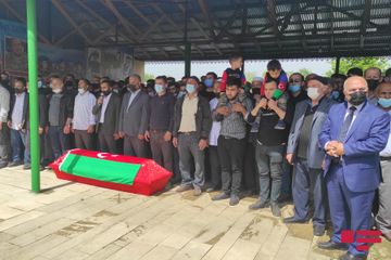 Masallıda şəhid əsgər Nurlan Əbilov dəfn edilib - FOTO - YENİLƏNİB