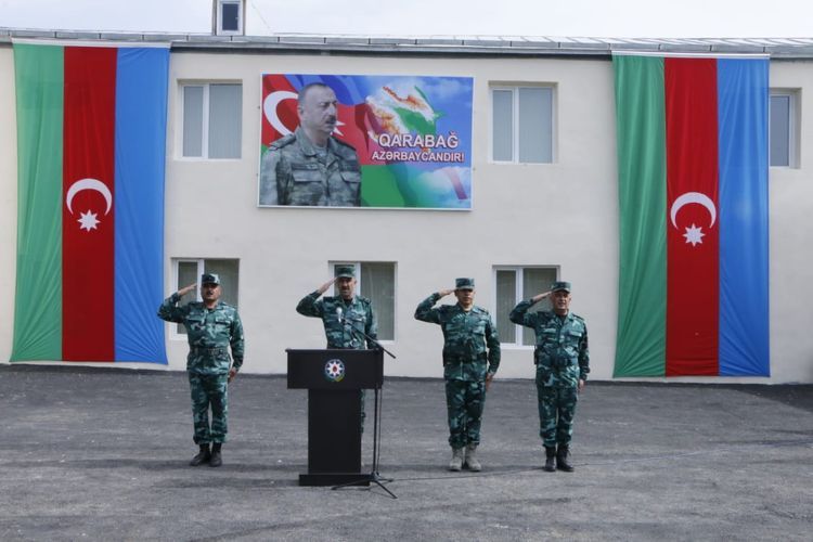 One more military unit established on border with Armenia