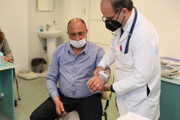Hərbi səbəblərlə əlaqədar əlilliyinin təkrar qiymətləndirilməsi üçün bir qrup şəxsin müayinəsi aparılıb 