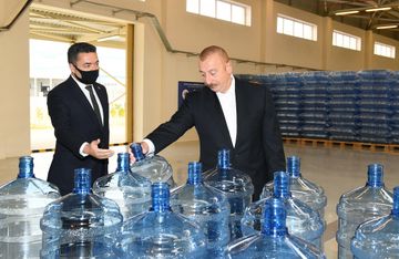 Prezident İlham Əliyev Hacıqabul Sənaye Məhəlləsinin açılışında iştirak edib - YENİLƏNİB
