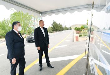 Hacıqabul-Muğan avtomobil yolu yenidənqurmadan sonra istifadəyə verilib - YENİLƏNİB
