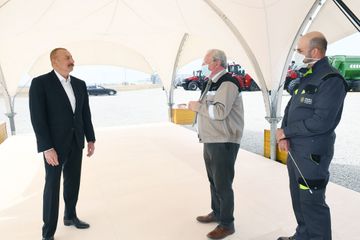 Hacıqabulda "Aqro Dairy" MMC-nin aqroparkının təqdimatı olub - YENİLƏNİB