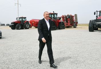 Hacıqabulda "Aqro Dairy" MMC-nin aqroparkının təqdimatı olub - YENİLƏNİB