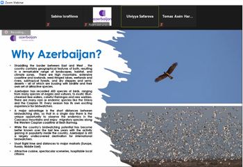 Azərbaycanın ornitoloji turizm imkanları tanıdılıb
