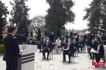 Qırmızı qəsəbədə yeni turizm məlumat nişanları istifadəyə verilib  - FOTO