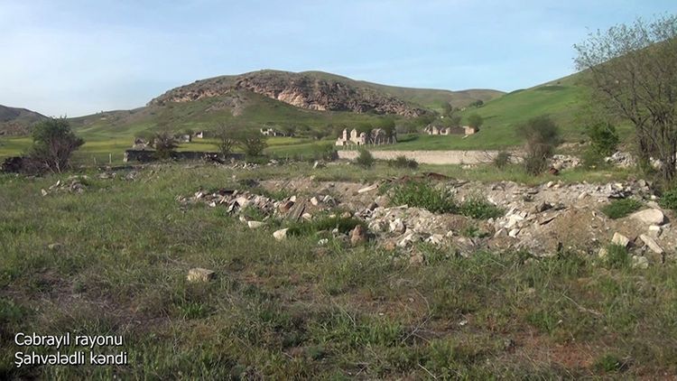 Azerbaijani MoD releases video footage of the Shahvaladli village of the Jabrayil region - VIDEO