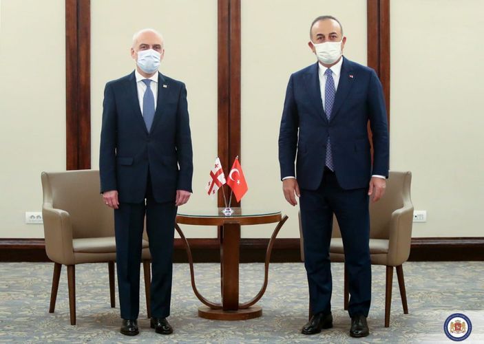 Turkish, Georgian FMs meet