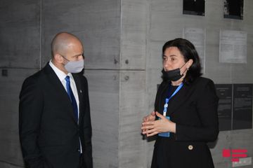 İsrail səfirinin müavini Quba Soyqırımı Memorial Kompleksini ziyarət edib - FOTO