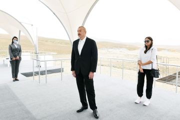 Abşeron rayonunda Palçıq Vulkanları Turizm Kompleksinin təməli qoyulub - YENİLƏNİB