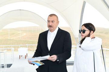 Abşeron rayonunda Palçıq Vulkanları Turizm Kompleksinin təməli qoyulub - YENİLƏNİB