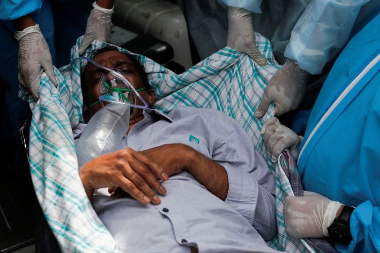 Hospitals overrun as India