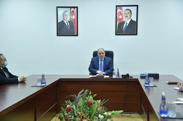 Tahir Budaqov “Çernobıl Əlilləri İttifaqı” İB İdarə Heyətinin üzvləri ilə görüşüb