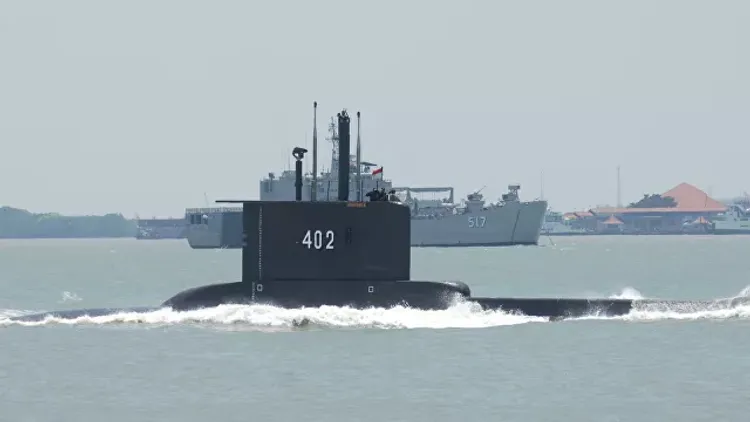 Пропавшая подлодка ВМС Индонезии затонула - ОБНОВЛЕНО