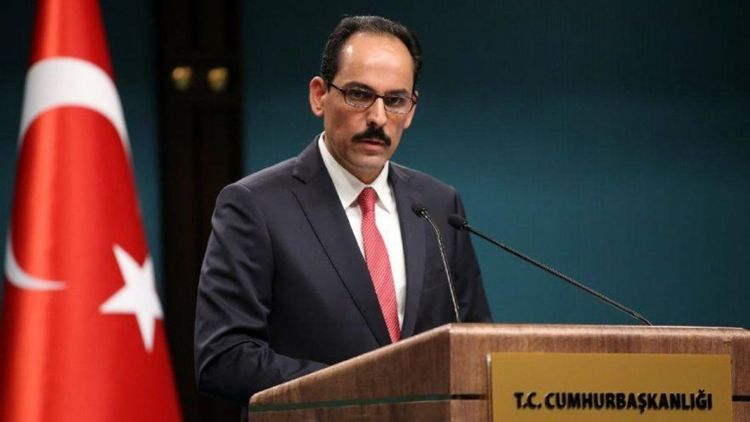 İbrahim Kalın: “ABŞ Prezidentinə öz tarixinə baxmağı tövsiyə edirik” 